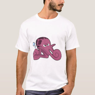 T-shirt Octopus en moto