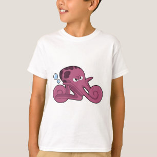 T-shirt Octopus en moto