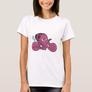 T-shirt Octopus en moto