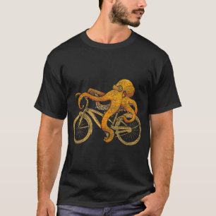 T-shirt Octopus équitation vélo Octopus