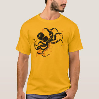 T-shirt Octopus fou