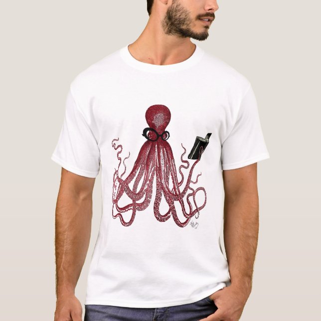 T-shirt Octopus intelligent (Devant)