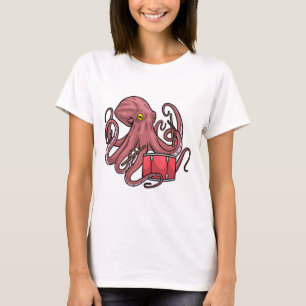 T-shirt Octopus Musician Drum Music