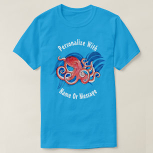 T-shirt Octopus océanique PERSONNALISÉ