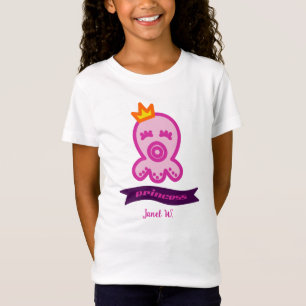 T-Shirt Octopus Princess Anniversaire Personnaliser