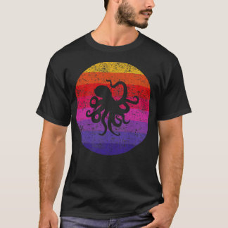 T-shirt Octopus rétro 1