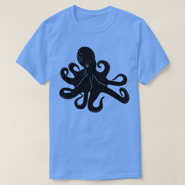 T-shirt Octopus silhouette - Octopus (Design devant)