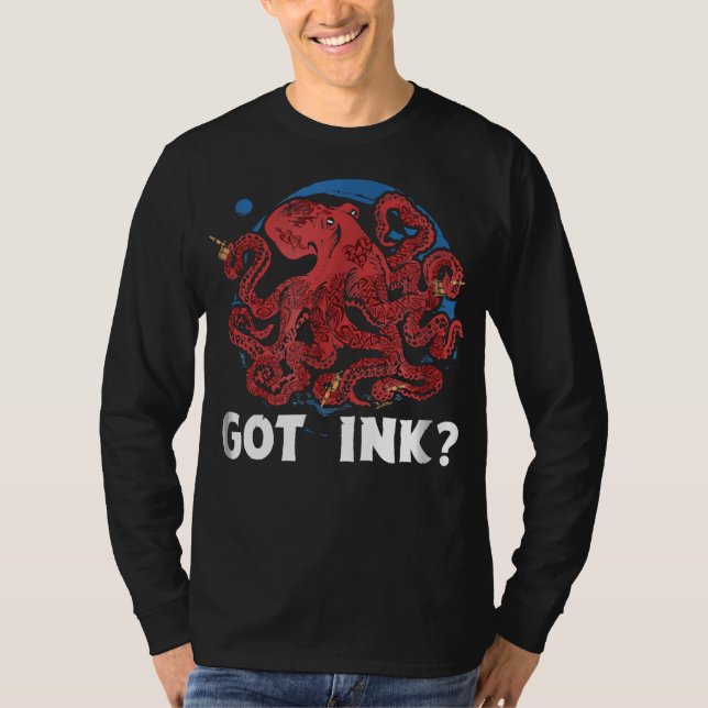 T-shirt Octopus tattoo (Devant)