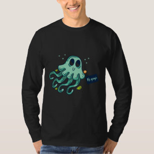 T-shirt Octopus Vert Vert Vert Clair Et Avec Fis Coloré