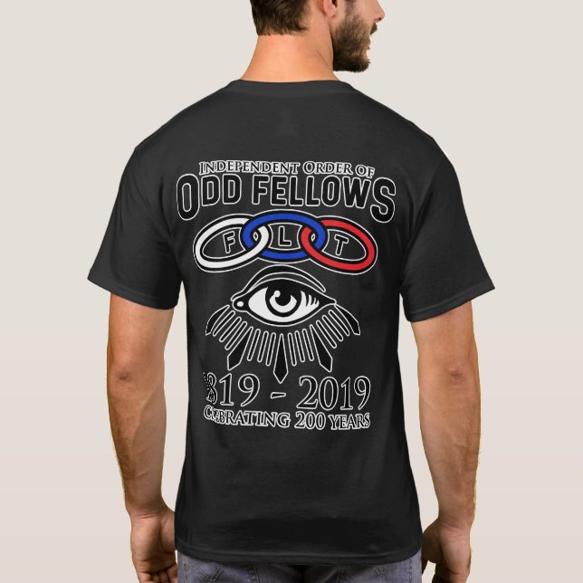 T-shirt Odd Fellows Links and Eye 200th Anniversary (Dos)