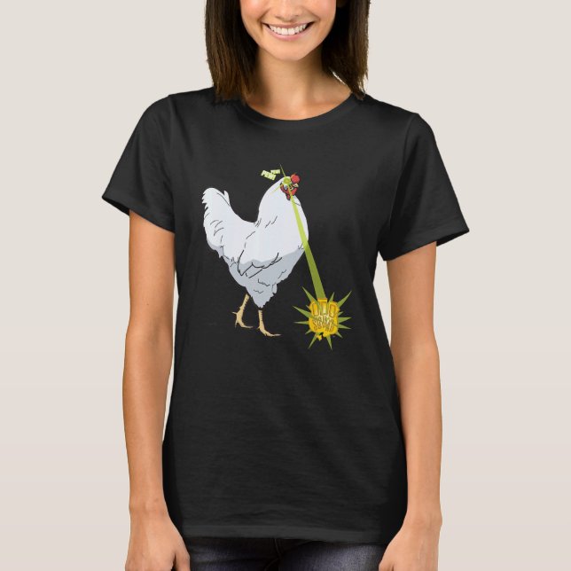 T-shirt Odd Squad Laser Chicken 1 (Devant)