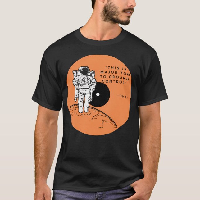 T-shirt Oddité spatiale (Devant)