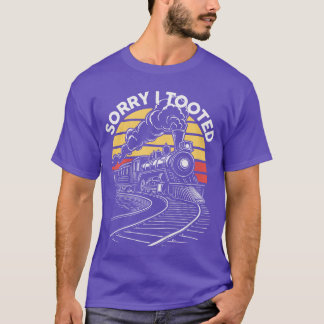 T-shirt oddler Désolé Iootedrain Locomotive Chemin de Fer