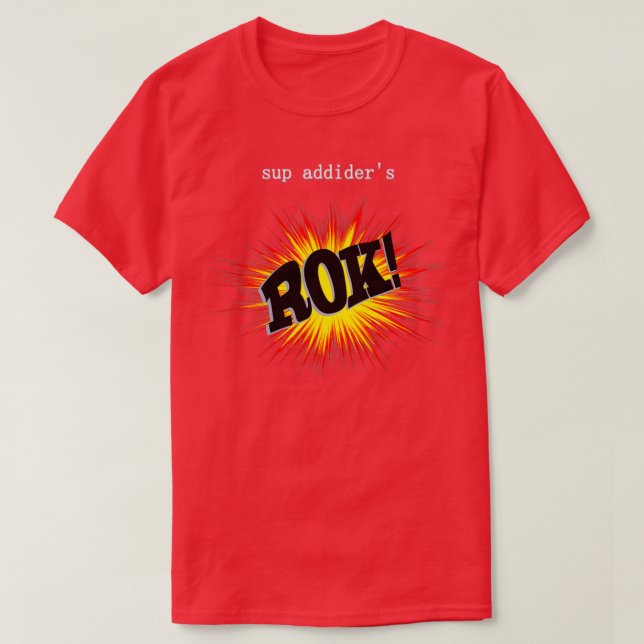T-shirt Ode au sous-éditeur (Design devant)