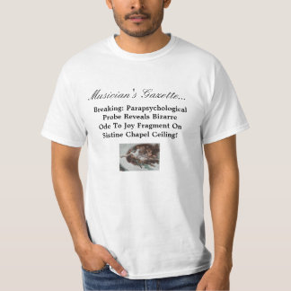 T-shirt Ode drôle au tee - shirt de joie