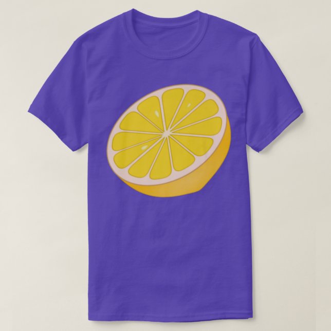 T-shirt Odeur de fruits à tranches d'orange (Design devant)