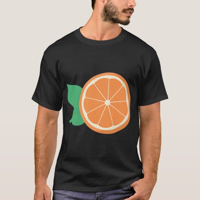 T-shirt Odeur de fruits à tranches d'orange (Devant)