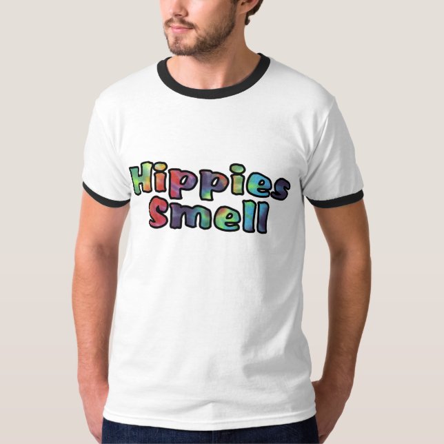 T-shirt Odeur de hippies (Devant)