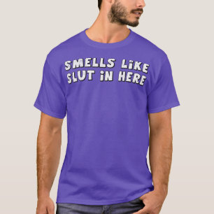 T-shirt Odeurs Comme Dans Ici Offensive Amoureux Humour Ad