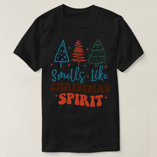 T-shirt Odeurs Comme L'Esprit De Noël (Design devant)