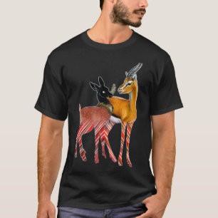 T-shirt Odeurs et curiosités de cerfs bizarres