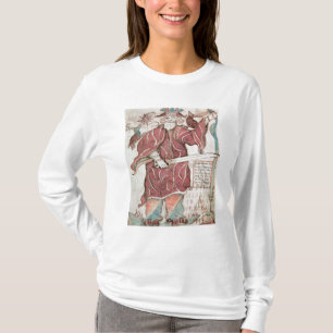 T-shirt Odin, avec ses deux corneilles, Hugin et Munin