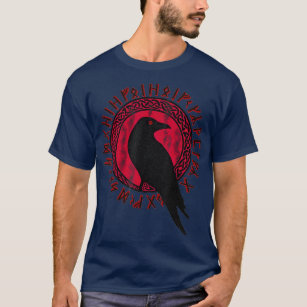 T-shirt Odin Ravens Huginn Muninn VEGVISIR T Vikings