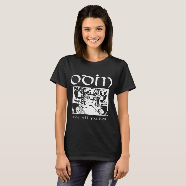 T-shirt Odin S à 6Xl - le norse Odin Viking le Valhöll (Devant entier)