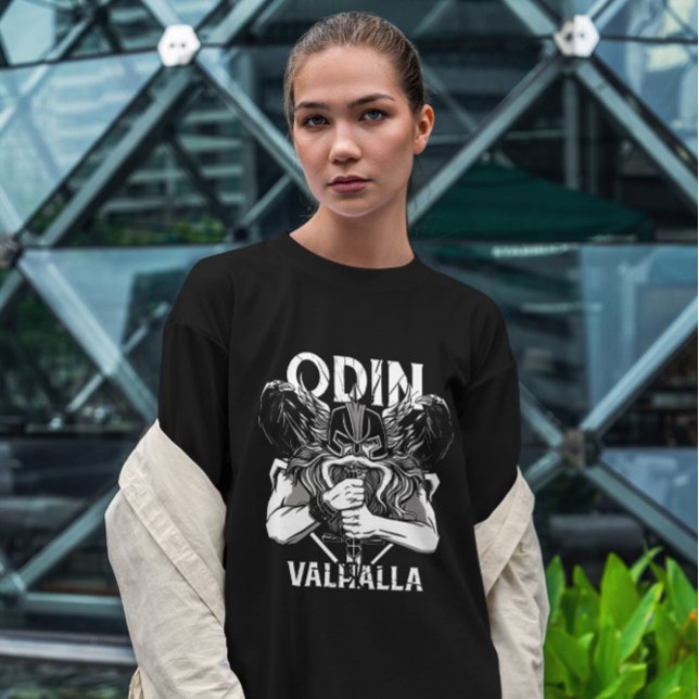 T-shirt Odin Valhalla Viking (Créateur téléchargé)