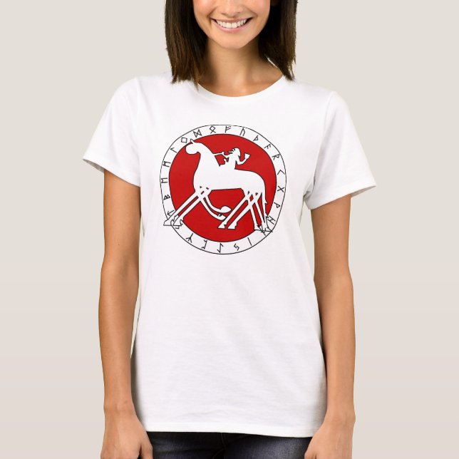 T-shirt Odinn et Sleipnir (Devant)