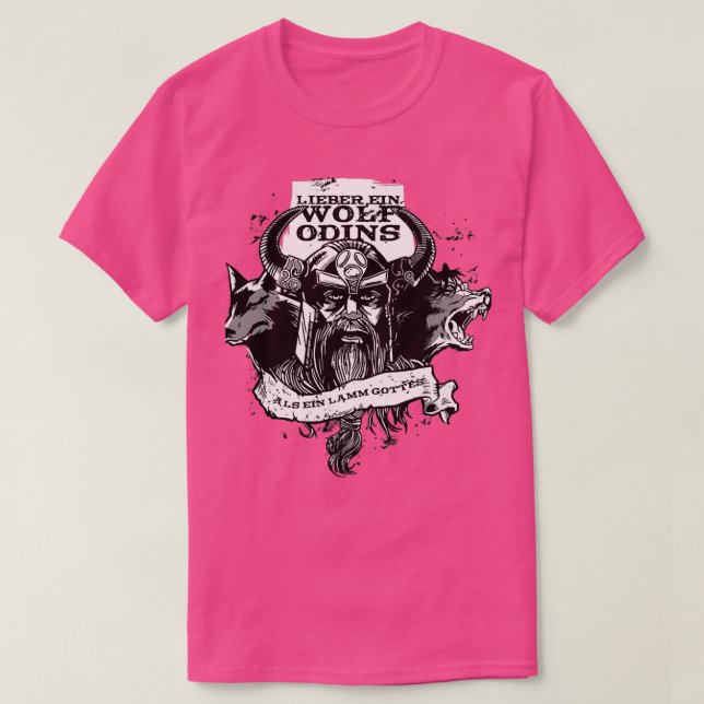T-shirt Odinx27s Wolf (Design devant)