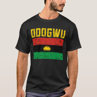 T-shirt Odogwu Biafran Flag Design