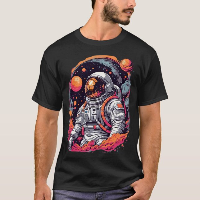 T-shirt Odyssée de l'astronaute (Devant)