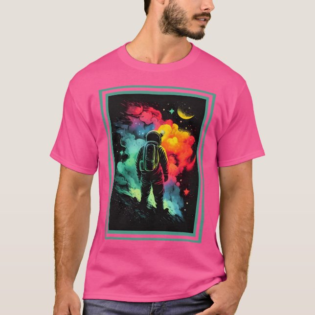 T-shirt Odyssée interstellaire Exploration d'astronautes d (Devant)