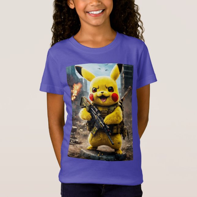 T-Shirt "Odyssée Pokémon : Voyage à travers Pixels" (Devant)