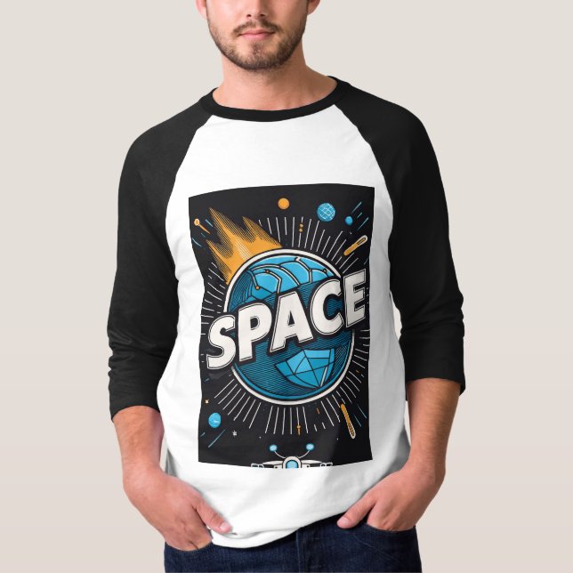 T-shirt Odyssée spatiale (Devant)