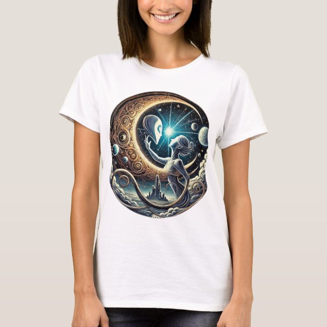 T-shirt Odyssée stellaire (Devant)