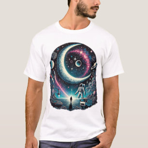T-shirt Odyssée stellaire : L’Embrassement de la Gravité e