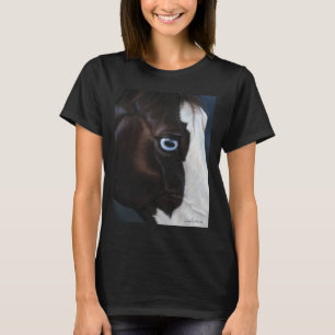 T-shirt Oeil bleu - chemise