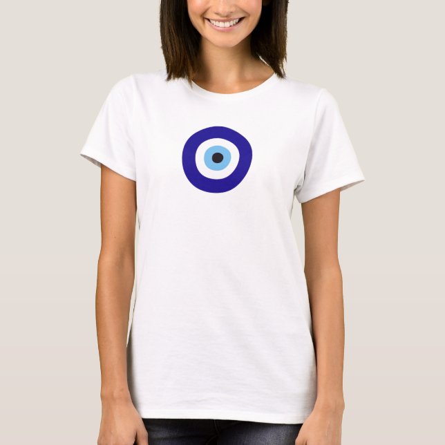 T-shirt OEil bleu de protection (Devant)