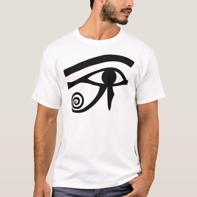 T-shirt Oeil de Horus hiéroglyphique (Devant)