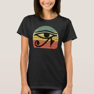 T-shirt Oeil De Horus Vintage Oeil Rétro De Horus Ancien E