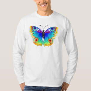 T-shirt Oeil de paon arc-en-ciel