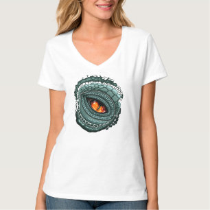 T-shirt Œil de prédateur reptile primitif