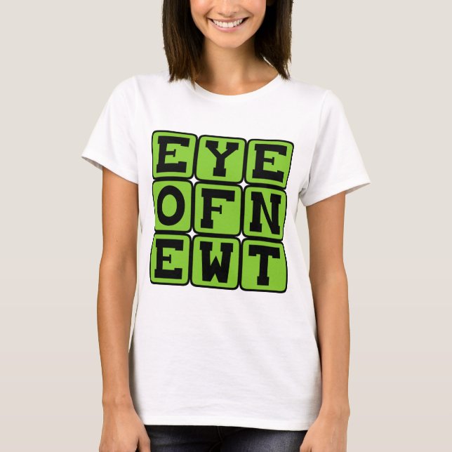 T-shirt Oeil de triton, ingrédient de sorcière (Devant)
