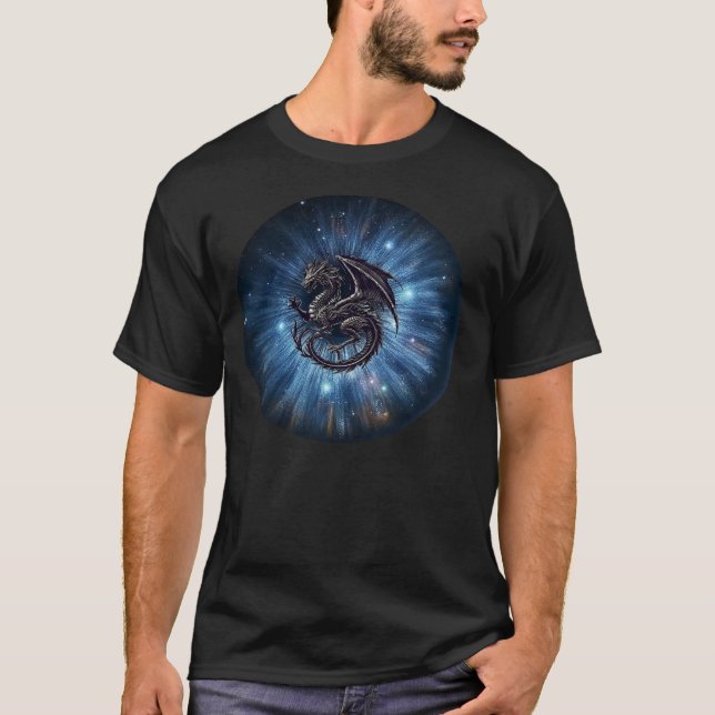 T-shirt Oeil de wyverne mystique (Devant)