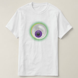 T-shirt Oeil d'Halloween Zombie éffrayant