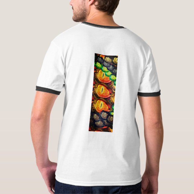 T-shirt OEil dragon (Dos)