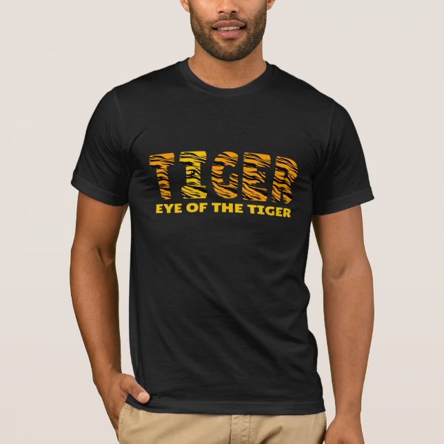 T-shirt Oeil du tigre (Devant)