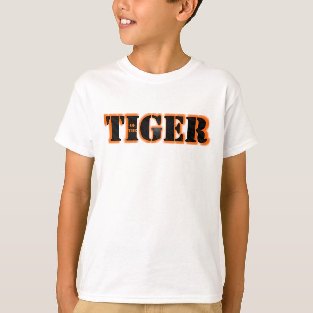 T-shirt Oeil du tigre (Devant)